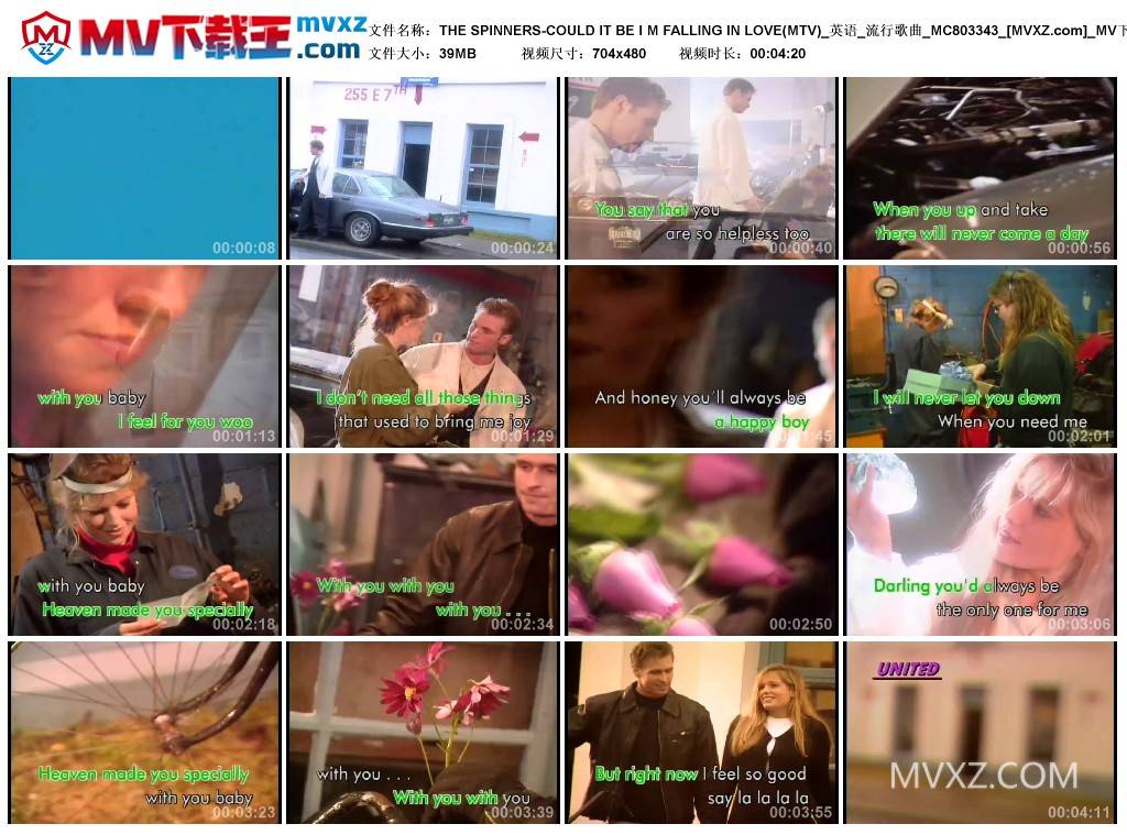 THE SPINNERS-COULD IT BE I M FALLING IN LOVE(MTV)_英语_流行歌曲_MC803343